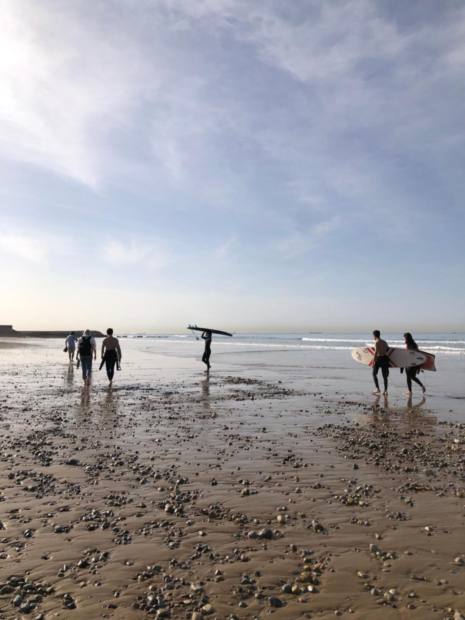 Psycho Surf Camp Panzió Taghazout Kültér fotó